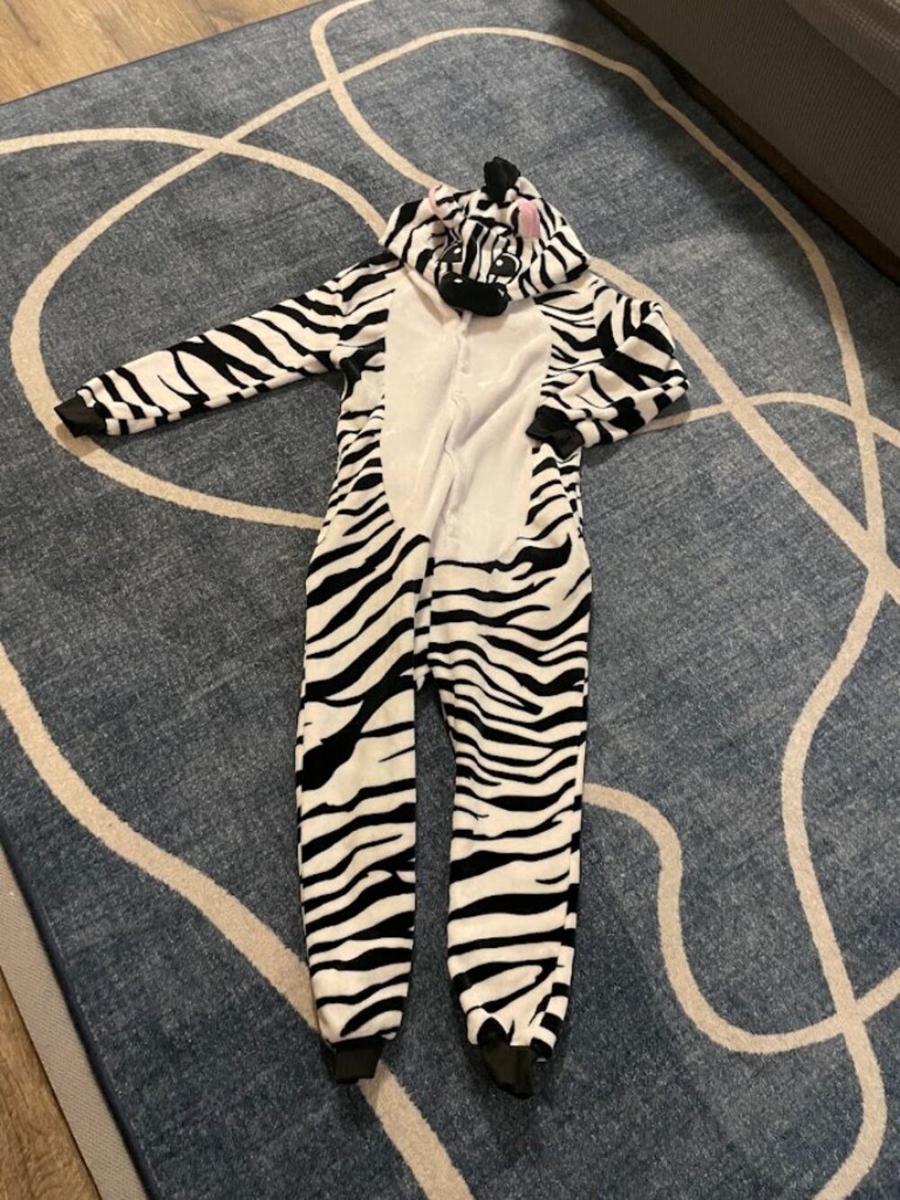 Zebra full body PJs